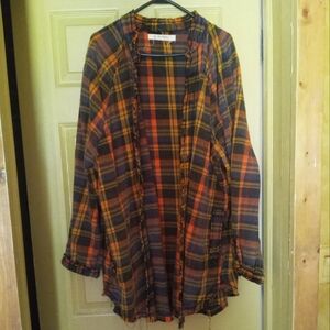 Free People Plaid Flannel